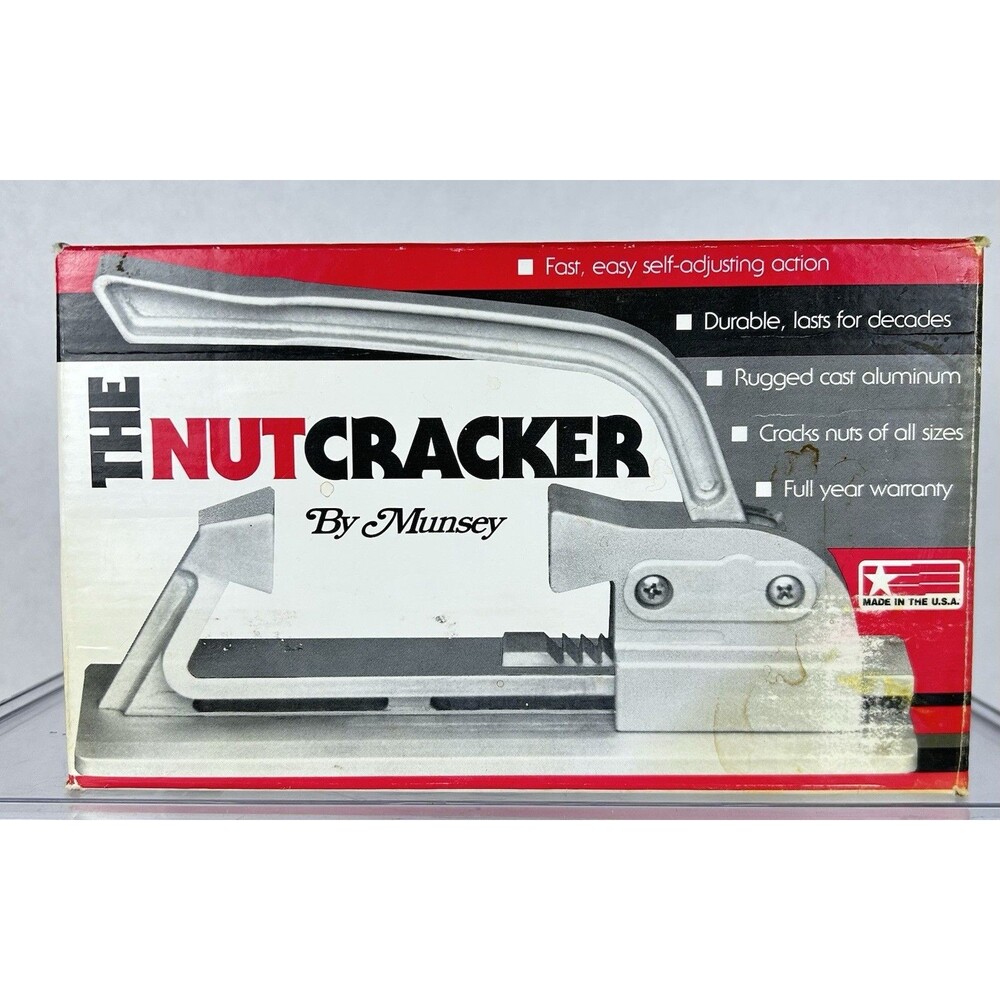 The Nutcracker By Manor Vintage Heavy Duty Metal Nut Cracker Tool Kitchen Gadget